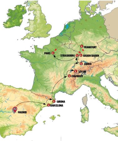 12D11N • Spain and Switzerland with Alsace and Black Forest