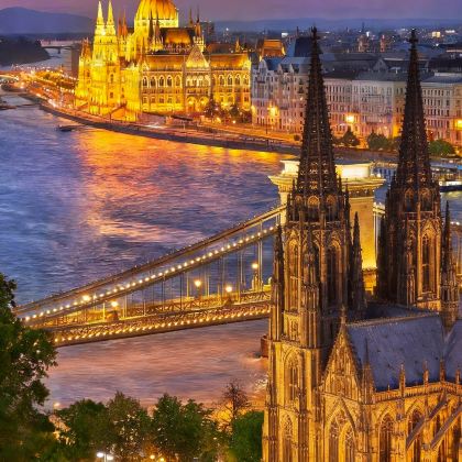 奥地利+捷克+斯洛伐克+匈牙利10日7晚跟团游