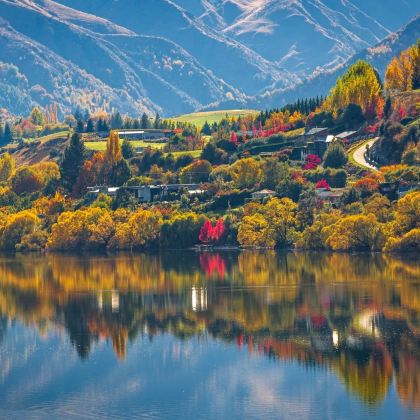 新西兰南岛+皇后镇+特卡波湖+奥拉基/库克山国家公园+箭镇+奥玛鲁+达尼丁10日8晚拼小团