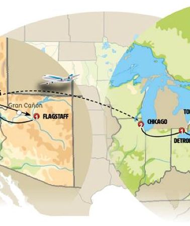20D19N • Canadian Capitals with Chicago and the entire West Coast