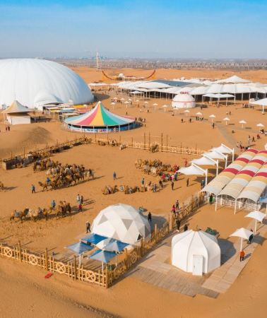 9D8N • Inner Mongolia + Shanxi + Huitengxile Grassland + Whistling Dune Bay + Yungang Grottoes + Xuankong Temple + Wutai Mountain 