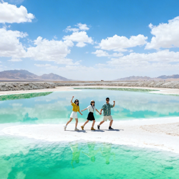 青海湖景区+茶卡盐湖+大柴旦翡翠湖旅游景区+敦煌+张掖6日5晚自由行