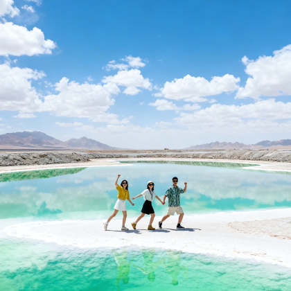 青海湖景区+茶卡盐湖+大柴旦翡翠湖旅游景区+敦煌+张掖6日5晚自由行