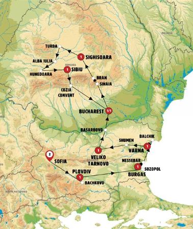11D10N • Bulgaria and Romania: Legendary Monasteries and Castles