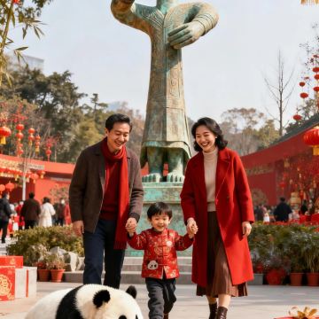 成都+三星堆博物馆+都江堰景区4日3晚拼小团