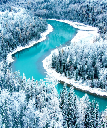 10D9N • Xinjiang Northern Xinjiang Winter Fairy Tale · Xinjiang Kanas Lake + Hemu Scenic Area + Sayram Lake + Kurdening + Nalati Grassland + Swan Spring