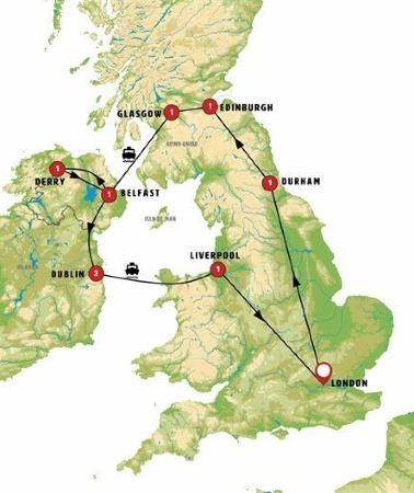10D9N • Great British and Irish Route