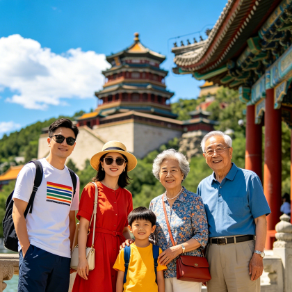 北京+八达岭长城+天安门广场-国旗+故宫博物院5日4晚拼小团