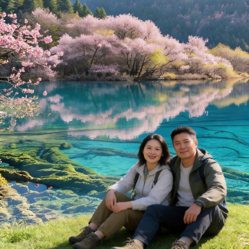 成都+九寨沟+都江堰+三星堆博物馆5日4晚跟团游