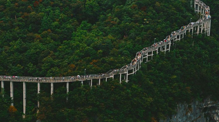 4D3N · Group Tours · Best of Zhangjiajie & Fenghuang: Avatar Mountains + Tianmen Mountain + Miao Costume Experience & Ancient Town Night Cruise·  