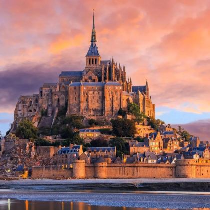 法国圣米歇尔山+巴黎+卢瓦尔河谷6日5晚私家团