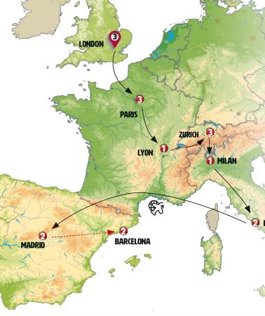 16D15N • Spectacular Europe