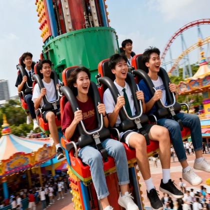 广州+长隆野生动物世界+广州动物园-欢乐世界5日4晚自由行