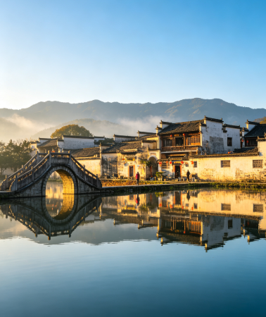4D3N • One trip covers four iconic scenic spots: Huangshan Scenic Area, Hongcun Village, Xidi Village and Huizhou Ancient City