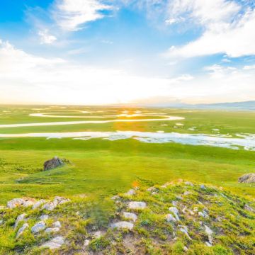 锡林郭勒盟草原+锡盟西乌旗乌兰五台景区+阿斯哈图石林景区+达里湖+元上都遗址+锡林郭勒盟(柳兰沟)+平顶山火山群6日5晚自由行