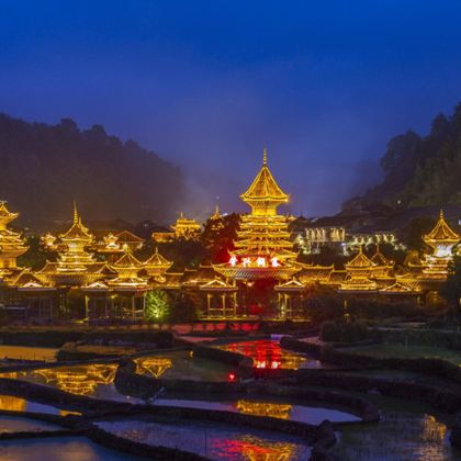 贵州黄果树景区+荔波+西江千户苗寨+肇兴侗寨5日4晚私家团