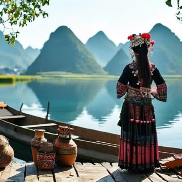 昆明+抚仙湖+建水+元阳+普者黑风景区+弥勒+东川红土地7日6晚拼小团