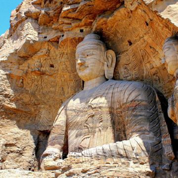 内蒙古呼和浩特+辉腾锡勒草原+大同云冈石窟+响沙湾6日5晚私家团