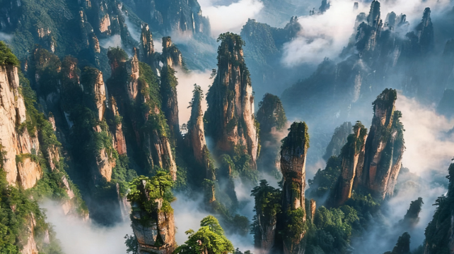 张家界+天门山+凤凰4日3晚跟团游·2+12人纯玩小团+景交全含+魅力湘西+升级别墅（4成人下单）+2+1高顶商务车+百龙天梯+88元72奇楼夜游门票+VIP通道+天门山+森林公园+凤凰+芙蓉镇+50高餐标+苗服换装+沱江泛舟