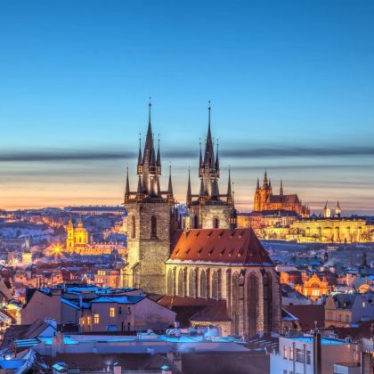 奥地利维也纳+布达佩斯+布拉格6日5晚跟团游