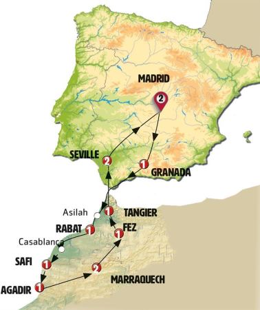 14D13N • Muslim Spain and Morocco