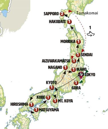 19D18N • Japanese Scenes and Mount Fuji