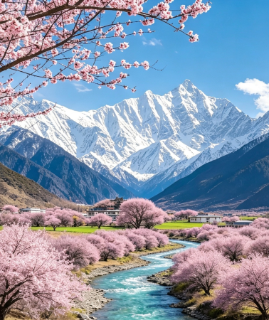 8日7晚 • 「蓮花秘境·藏地漫遊」拉薩＋林芝＋南迦巴瓦峯＋墨脫＋波密｜ 含布宮＆大昭寺人文精講·氧氣管夠·贈無人機航拍·純玩保障