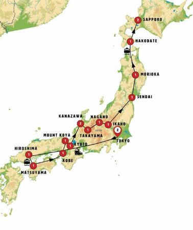 18D17N • Japan Awaits You, Ending in Sapporo