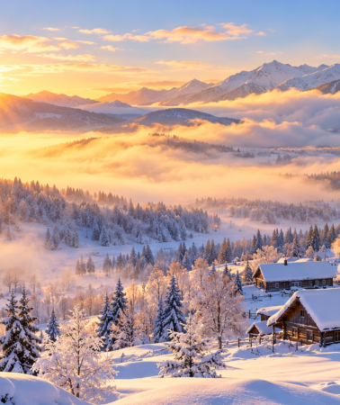 4D3N • Northern Xinjiang Mini-Group tour: Kanas, Hemu and Baihaba & Max. 6 Guests & 1 + 1 First-Class Vehicle & Stay Inside Baihaba and Hemu Scenic Area & Jikepulin Skiing 
