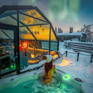 芬兰圣诞老人村+冰岛蓝湖+黄金旅游圈+瓦特纳冰川国家公园+蓝冰洞11日8晚私家团