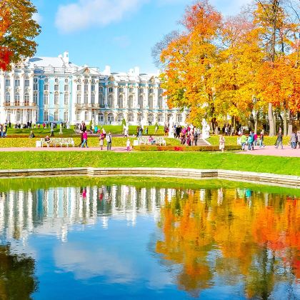 俄罗斯圣彼得堡+彼得霍夫宫+叶卡捷琳娜宫4日3晚私家团