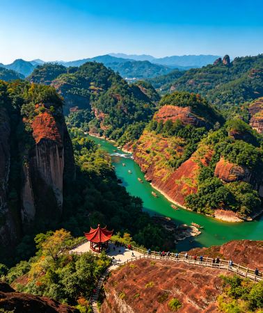7D6N•Xiamen + Wuyi Mountain + Nanjing Tulou + Gulangyu Island