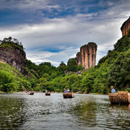 武夷山主景+九曲溪漂流2日1晚跟团游