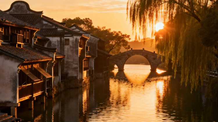6D5N · Private Tours · Jiangnan classic itinerary: Shanghai + Suzhou + Wuzhen + Hangzhou·Oriental Pearl Tower, Humble Administrator's Garden, Wuzhen's West Gate, West Lake & Lingyin Temple.