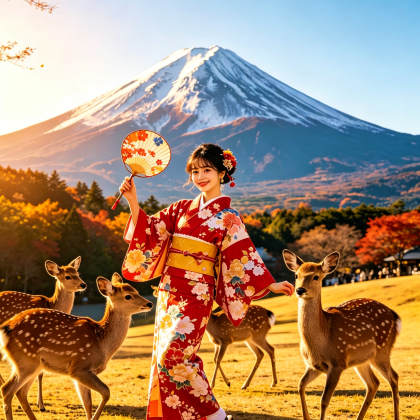 日本东京+大阪+京都+奈良市6日5晚跟团游