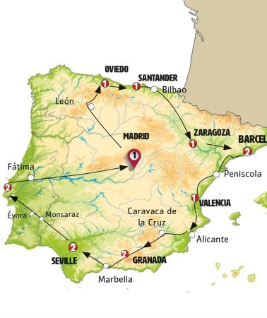 15D14N • Iberian Holidays