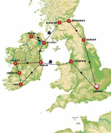 15D14N • Great British Route and Emerald Isle