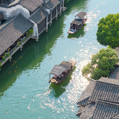 上海+苏州+杭州+无锡+南京+乌镇4日3晚跟团游