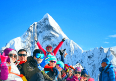 登山·四川四姑娘山+四姑娘山大峰3日2晚跟团游·四姑娘山登山大峰二峰雪山攀登3日『1V1向导+登顶奖牌』『提供登山装备+自营营地 』『持证协作+后勤保障』四川川西户外萨武神山/三奥雪山奥太娜/哈巴雪山登山登顶户外旅游团