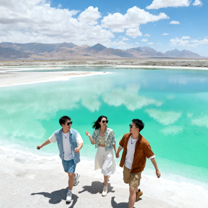 青海湖景区+茶卡盐湖+敦煌+莫高窟5日4晚自由行