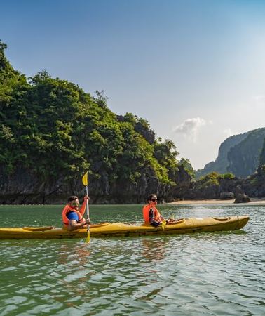 2D1N • Hera Boutique Cruise 2-Day Halong Bay Adventure from Hanoi