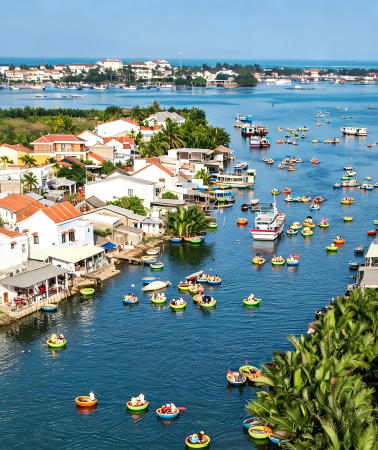 6D5N • Da Nang - Hoi An, including popular attractions like the Son Tra Peninsula, Da Nang Cathedral, Champa Sculpture Museum, and more