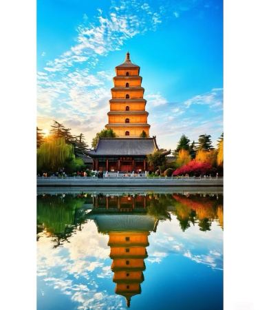 4日•西安+秦始皇兵馬俑博物館+西安博物院+大雁塔+青龍寺+西安城壁+興慶宮公園+小雁塔遺跡公園