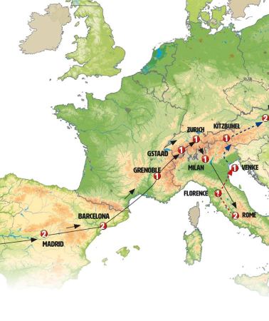 15D14N • The South European Line