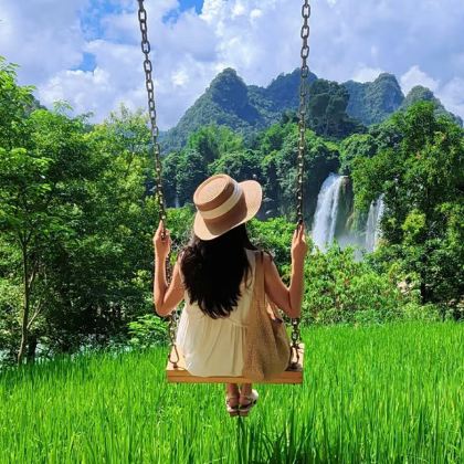 广西崇左+德天跨国瀑布景区+通灵大峡谷+明仕田园4日3晚私家团