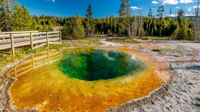 <7天>【国家公园与摄影环线｜3天2晚黄石15景】·三进黄石+4大国家公园2大网红摄影地：大峡谷+羚羊彩穴+布莱斯峡谷+马蹄湾+鲍威尔湖、洛杉矶+拉斯维加斯+盐湖城、免费接送机