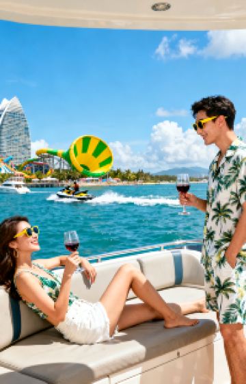 海南三亚+蜈支洲岛+亚特兰蒂斯2日1晚跟团游图片