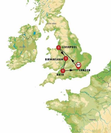 7D6N • Touring Southern England with London