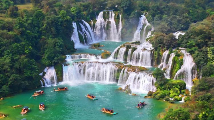 5D4N · Group Tours · China + Guangxi + Nanning + Detian Transnational Waterfall Scenic Spot + Tongling Grand Canyon + Weizhou Island + Beihai