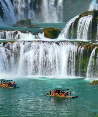 6D5N • China + Guangxi + Nanning + Detian Transnational Waterfall Scenic Spot + Tongling Grand Canyon + Weizhou Island + Beihai